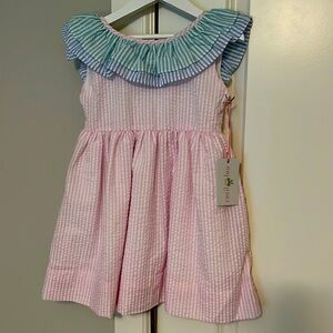 NWT Cecil and Lou Seersucker Dress Size 5